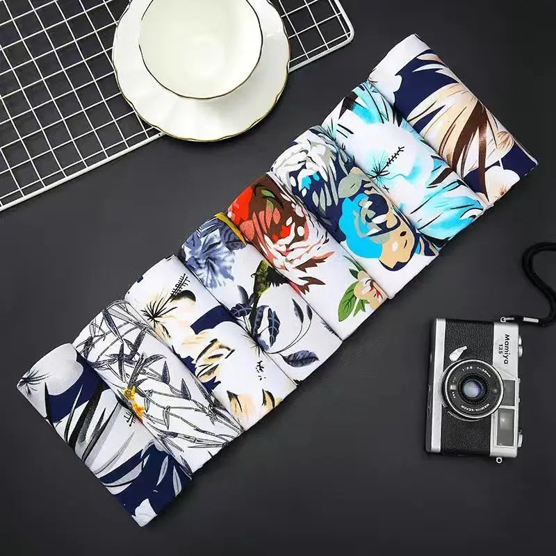 8pcs/set Male Panties Modal Men's Underwear Boxers Breathable Sexy Man Boxer Solid Underpants Shorts U Convex Pouch Men Panties