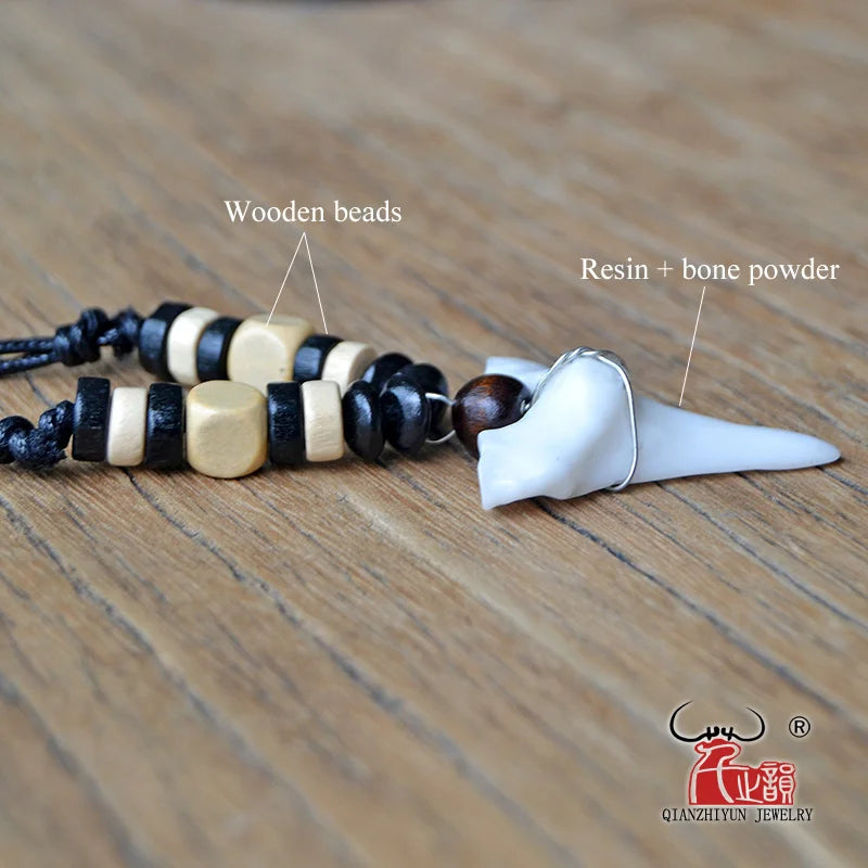 Men's Mali Necklace - Large Shark Tooth