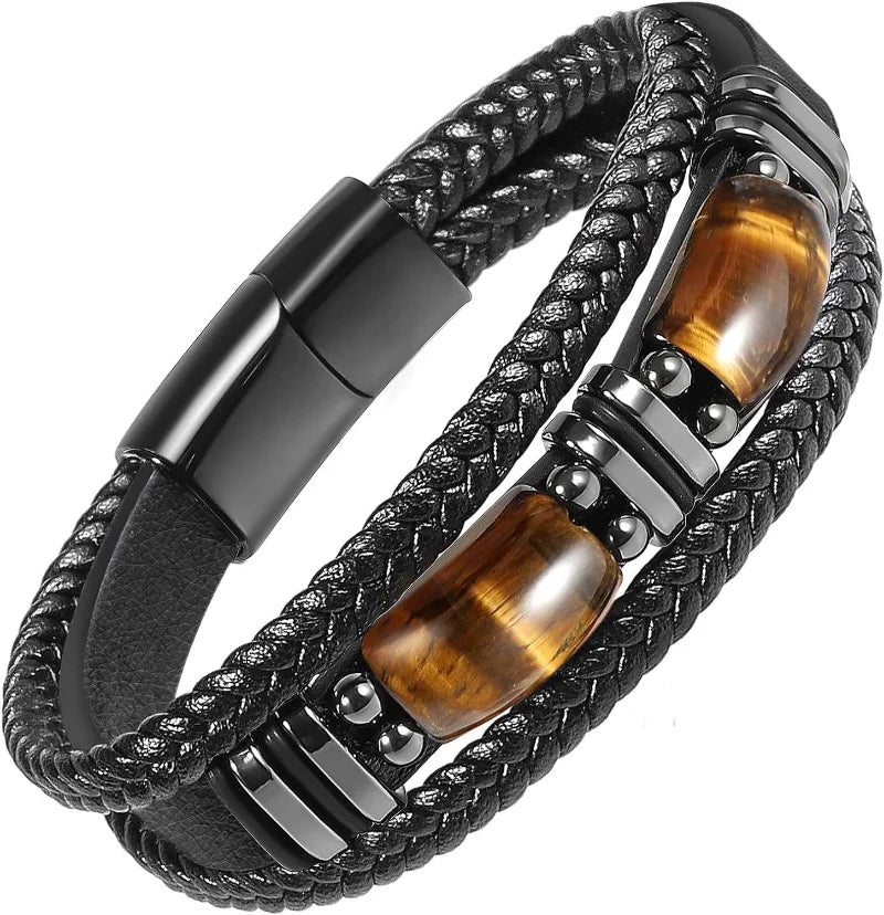 Marquis Bracelet - Tiger Eye