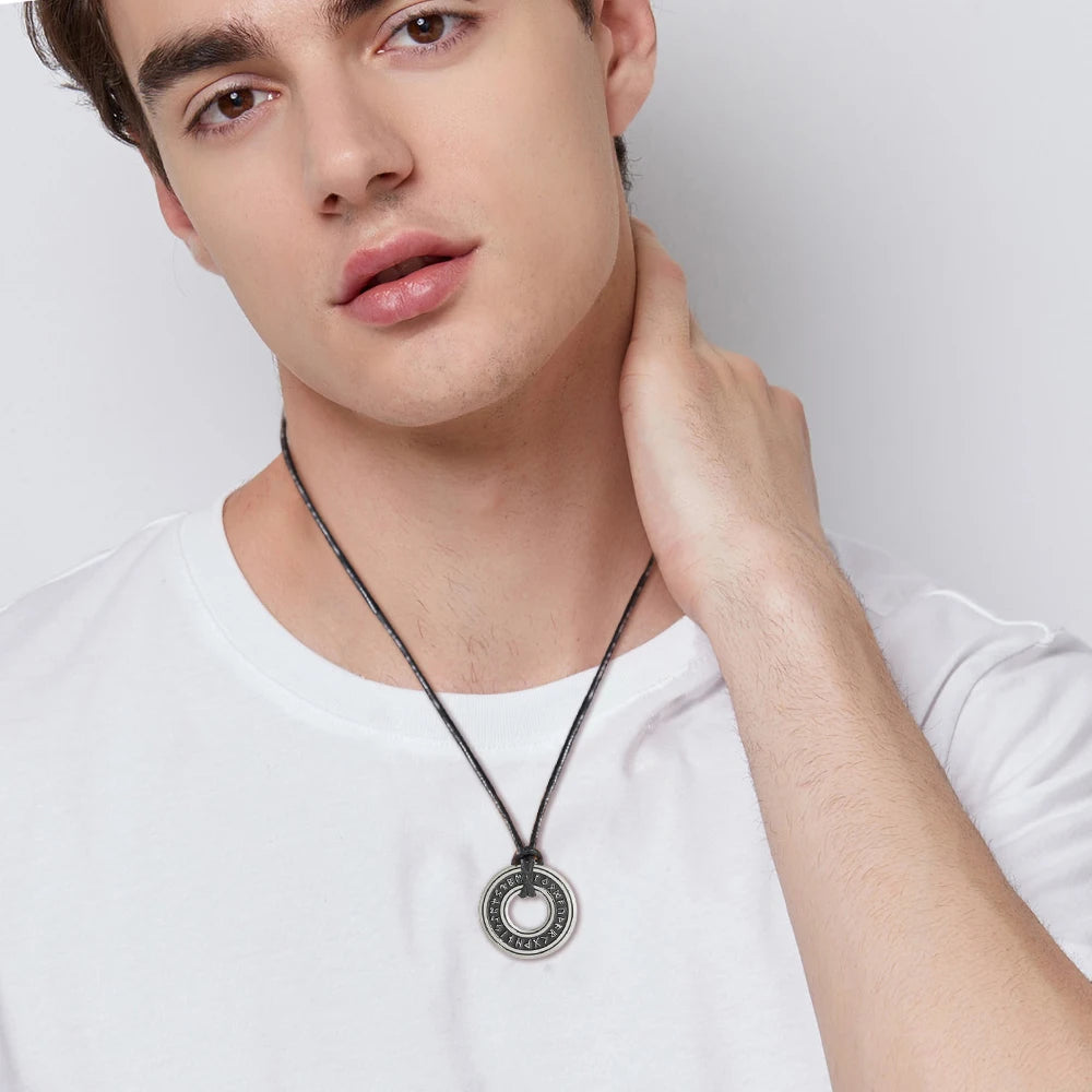 Men's Mali Necklace - Nordic Rune