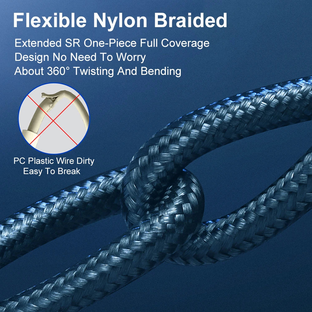 USB 2.0 Lightning Charging Cable: USB-A to USB-C