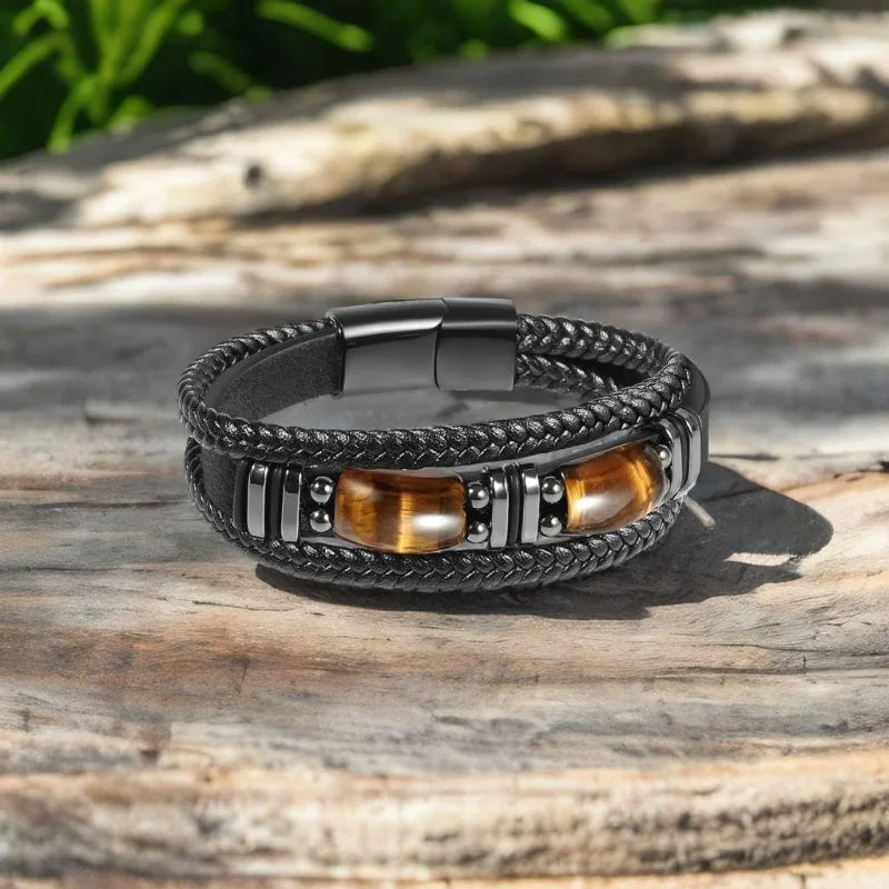 Marquis Bracelet - Tiger Eye