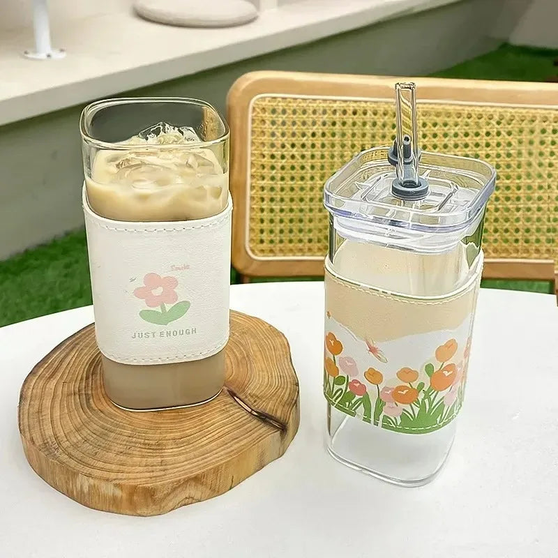 Mali Cups - Transparent Heat Resistant Square Cup