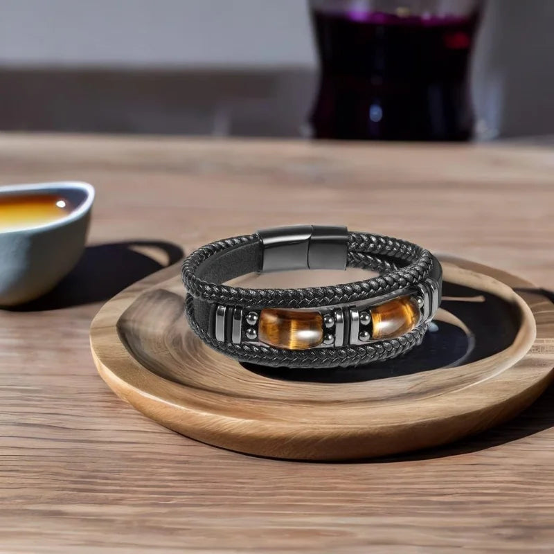 Marquis Bracelet - Tiger Eye