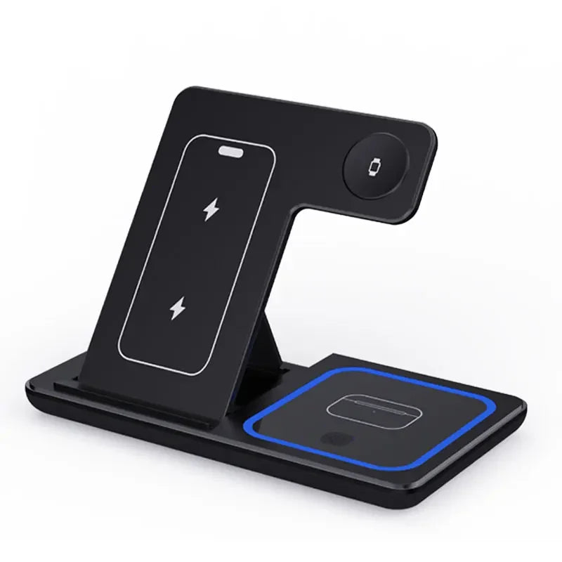 30W Apple Charging Dock: 3 in 1 Fast Charging Station (iPhone, Apple Watch, and Air Pods)