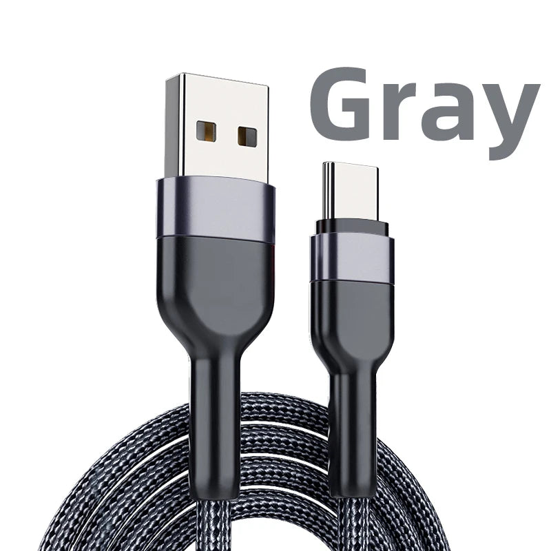 USB 2.0 Lightning Charging Cable: USB-A to USB-C