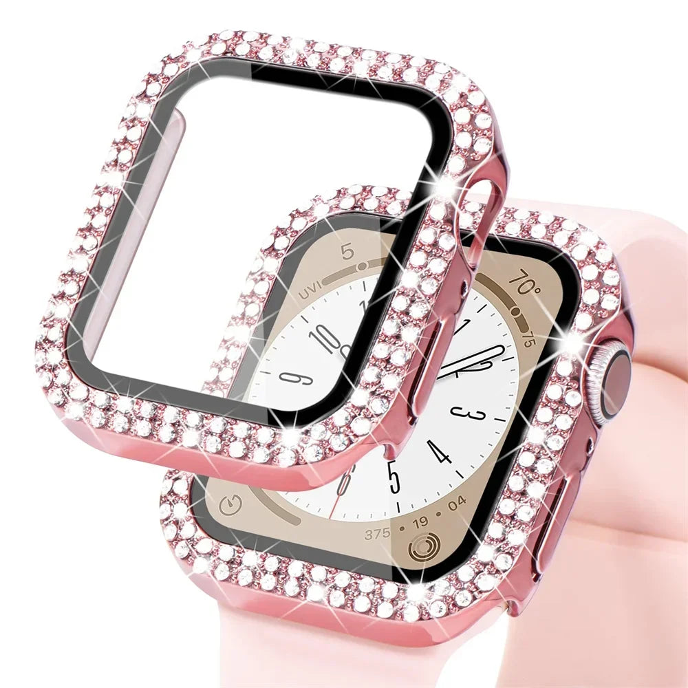 Apple Watch Sparkling Case + Glass Cover