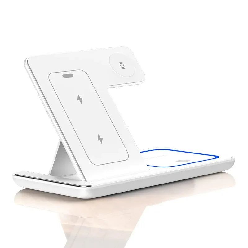 30W Apple Charging Dock: 3 in 1 Fast Charging Station (iPhone, Apple Watch, and Air Pods)