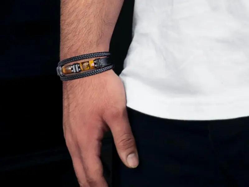 Marquis Bracelet - Tiger Eye