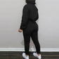 Y2K Fitted Drawstring Tracksuit Set - 2pc