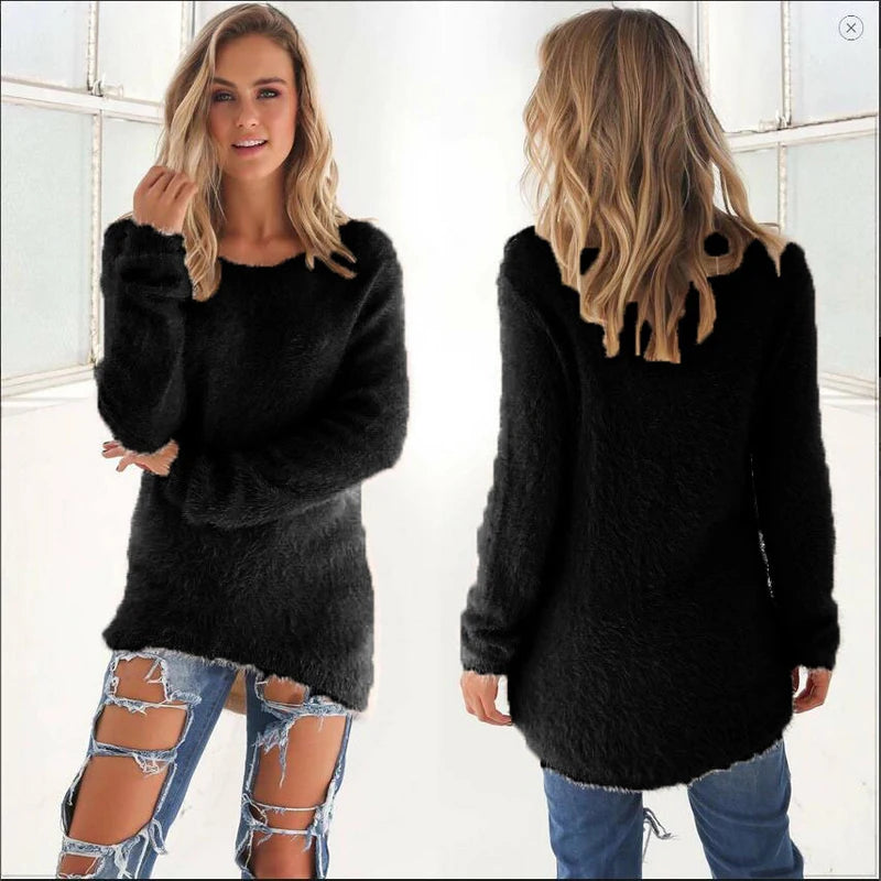 ENVEE Women: Comfy Sweater Blouse