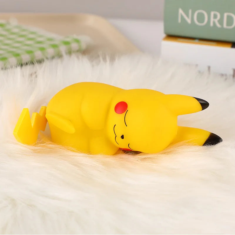 Pokemon Pikachu Night Light Glowing Children Toy Pokemon Pikachu Cute Bedside Lamp Children's Birthday Christmas Present