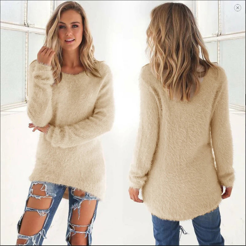 ENVEE Women: Comfy Sweater Blouse