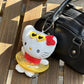 Sanrio Hello Kitty Plush Doll Keychain Pendant Cartoon Kt Cat Stuffed Plushies Key Ring Bag Accessories Girls Gift Kids Toys