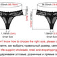 Meet'r Women Sexy Lace Panties Low-waist Underwear Thong Female G String Breathable Lingerie Temptation Embroidery Intimates