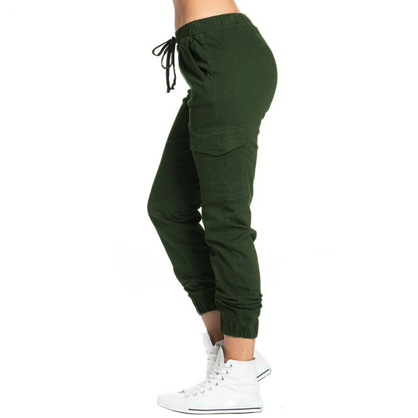 Y2K Women Drawstring Cargo Pants