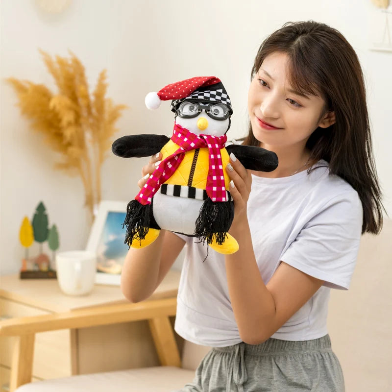 2Sizes Friends Joey's Friend Hugsy Plush Toys Cute Penguin Rachel Stuffed Dolls Toys for Children Kids Birthday Christmas Gift