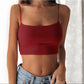 Y2K Camisole Backless and Cropped Halter Top