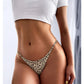 Cotton G String Leopard Women Panties Sexy Briefs Thong Low Waist T-back Bikini Underwear Seamless Femlae Lingerie Size S-XXL