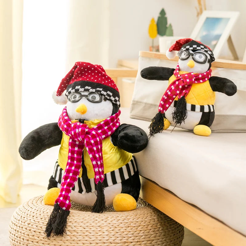 2Sizes Friends Joey's Friend Hugsy Plush Toys Cute Penguin Rachel Stuffed Dolls Toys for Children Kids Birthday Christmas Gift