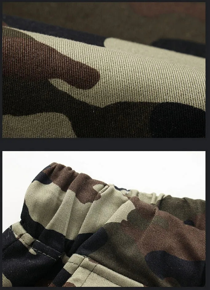 Camouflage Jogger Pants Sweatpants Men Pure Cotton Mens Spring Autumn Pencil Harem Pant Men Comfortable Trousers Camo Joggers