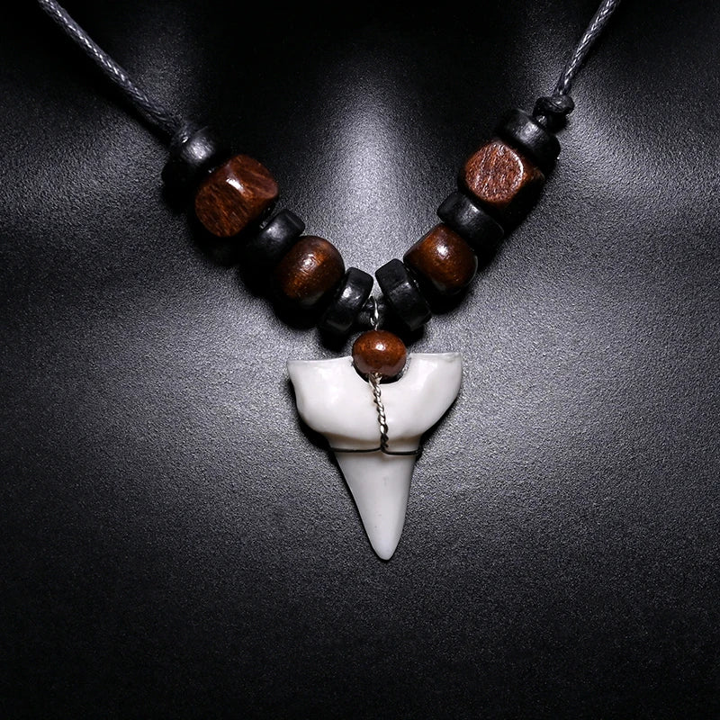 Men's Mali Necklace - Large Shark Tooth