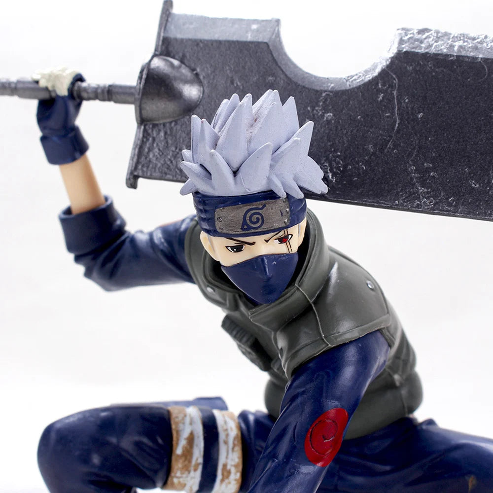 Anime Naruto Hatake Kakashi Figures NARUTO Accessories Action Figure Model Doll Cartoon Kids Children Toys Cool Birthday Gifts