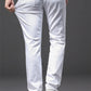 Men White Jeans Fashion Casual Classic Style Slim Fit Soft Trousers Male Brand Advanced Stretch Pants