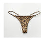 Cotton G String Leopard Women Panties Sexy Briefs Thong Low Waist T-back Bikini Underwear Seamless Femlae Lingerie Size S-XXL