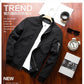 Men Bomber Jacket Thin Slim Long Sleeve baseball Jackets Mens Windbreaker Zipper Windbreaker Jacket Male Outwear Brand Clothing