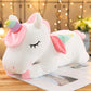 25cmKawaii Giant Unicorn Plush Toy Soft Stuffed Unicorn Soft Dolls Animal Horse Toys For Children Girl Pillow Birthday Gifts