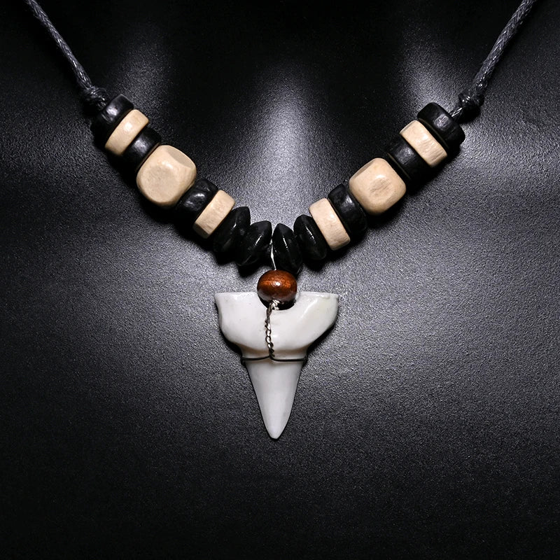 Men's Mali Necklace - Large Shark Tooth