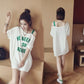 Modal Korean Style Cotton Princess Maternity Student Nightdress