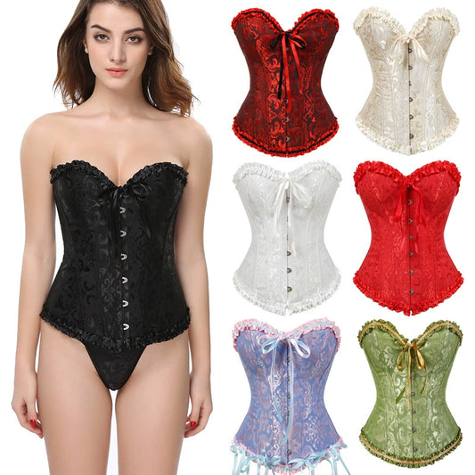 Body Shaping Clothes Belly Contracting Court Corset Fashion Chest Gathering Chest Support Breast Holding Waist Shaping Bodysuit Women's Waist Seal Body Shaping