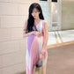 Pregnant Women Dress Summer Thin Wear Sleeveless Sling Sweet Elegance Summer Clothes Mid-Length Summer Long Dress