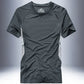 Battlefield Men's V-neck Pullover Top Casual T-shirt Short Sleeve