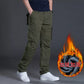 Casual Outdoor Wear-Resistant Thick Multi-Pocket Cargo Pants