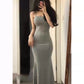 Summer Waist-Tight Fishtail Sheath Silm Sling Dress