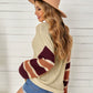 Fashion Loose Plus Size Autumn and Winter V-neck Knitting Sweater