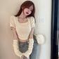 Women's Removable Sleeves Sweater