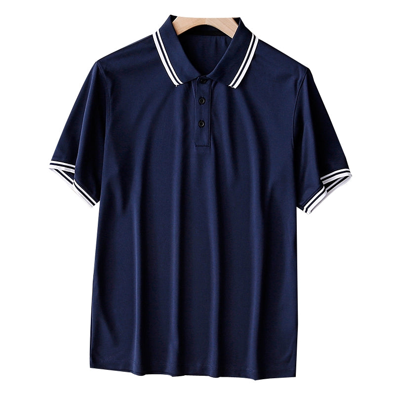 Quick-Dry Summer Casual Polo Shirt Short-Sleeved T-shirt