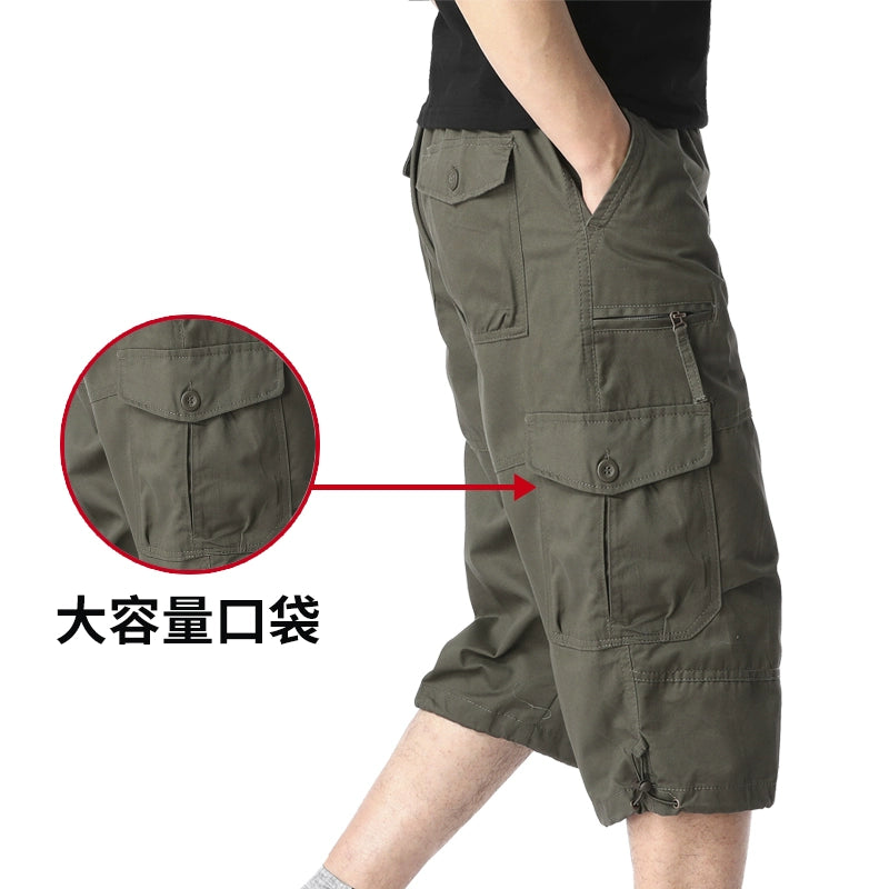 Casual Outdoor Wear-Resistant Thick Multi-Pocket Cargo Pants