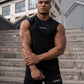 Dr. Muscle Brothers European and American Fashion New Sweatshirt Summer Men's Fitness Vest Running Tight Training Wear