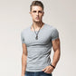 Men's Pure Black White Tight Base Shirt Short-Sleeved T-shirt