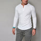 Fashion Mens Slim Fit Long Sleeve T-Shirts Stylish