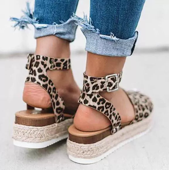 Women Sandals plus Size Wedges Shoes Summer Flip Flops Sandals