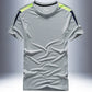 Battlefield Men's V-neck Pullover Top Casual T-shirt Short Sleeve