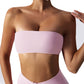 Inner Nude Feel Bottoming Top Skinny Yoga Clothes Tube Top