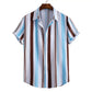 Striped Shirts For Men Shirt Summer Clothes Tops Mens Man 24