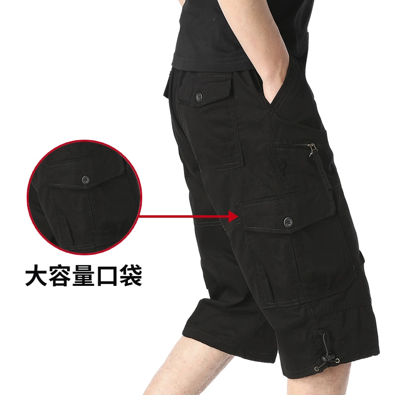 Casual Outdoor Wear-Resistant Thick Multi-Pocket Cargo Pants